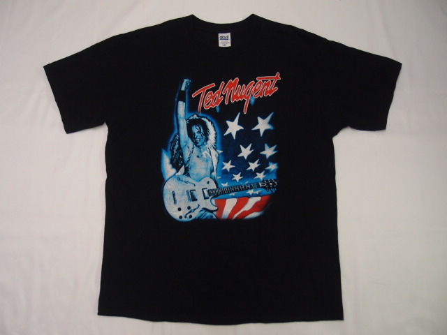 ◆古着卸USA■TED NUGENT☆Tシャツ★★★XL　 TOUR　アメリカ直輸入　SALE お見逃しなく!