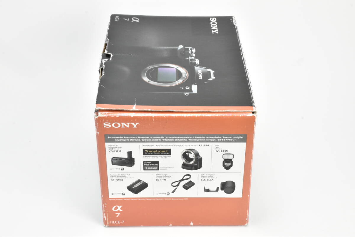 SONY α7 アルファ7 ILCE-7 空箱 送料無料 EF-TN-YO1951|Yahoo SONY α7 アルファ7 ILCE-7 空箱 送料無料 EF-TN-YO1951|Yahoo