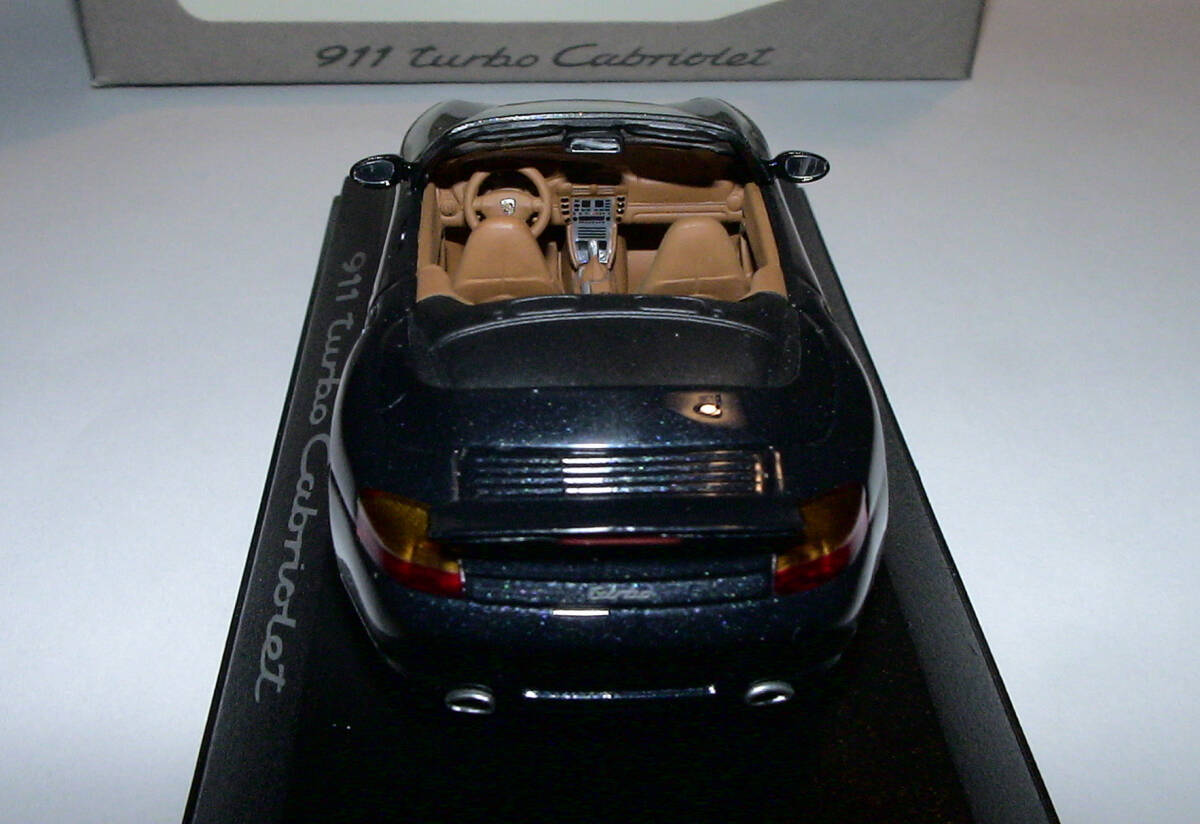 新品【ミニチャンプス】PORSCHE 911 turbo Cabriolet WAP020 101 14 1/43 ポルシェ