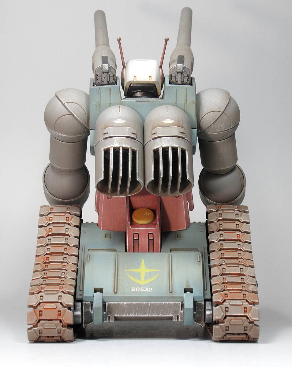 MG 1/100 RX-75 ガンタンク 戦場風 改修塗装完成品】|Yahoo MG 1/100 RX-75 ガンタンク 戦場風 改修塗装完成品】|Yahoo
