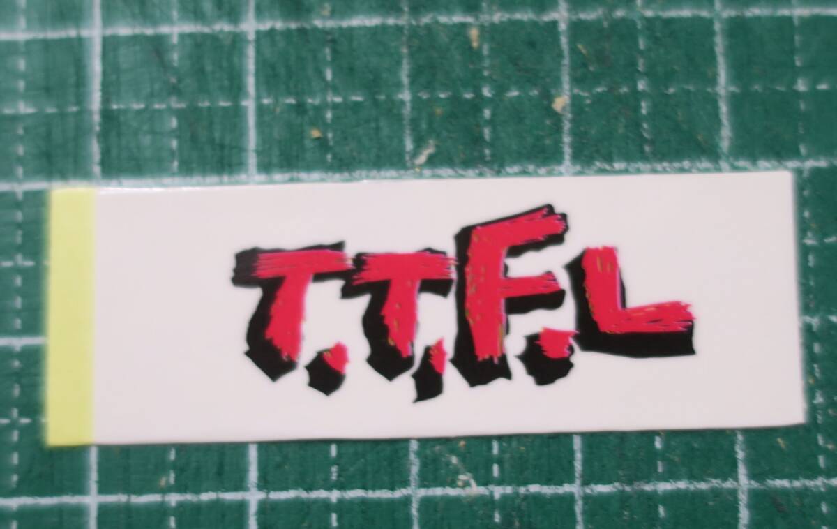 T.T.F.L, стикер не использовался наклейка [ осмотр ] частота привилегия Logo журнал дополнение Do Punk!Red Carnival/TTFL Mito SONIC