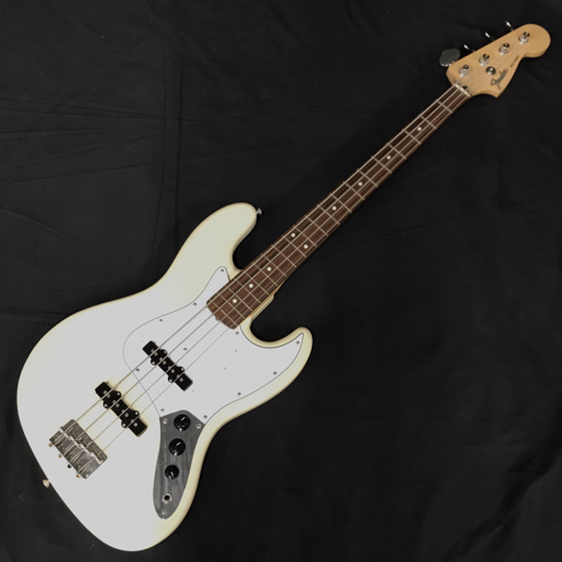 フェンダージャパン ジャズベース エレキベース アイボリー ソフトケース付 弦楽器 Fender