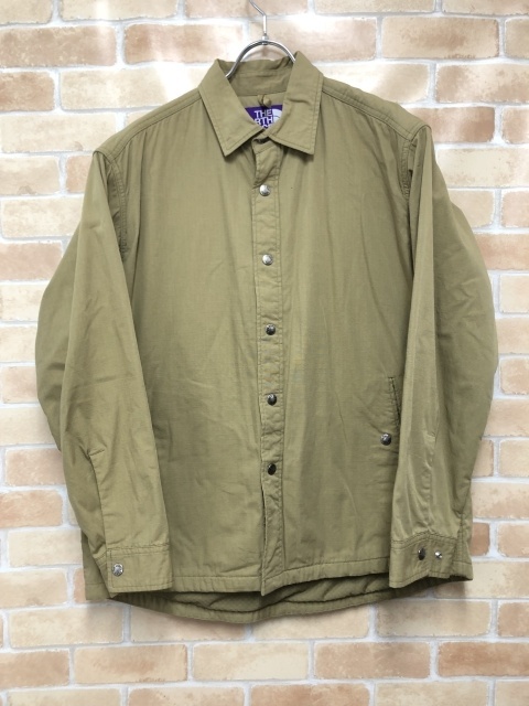 THE NORTH FACE PURPLE LABEL ノースフェイス RIPSTOP SHIRT JACKET NY2104N カーキ M 111395460＃2