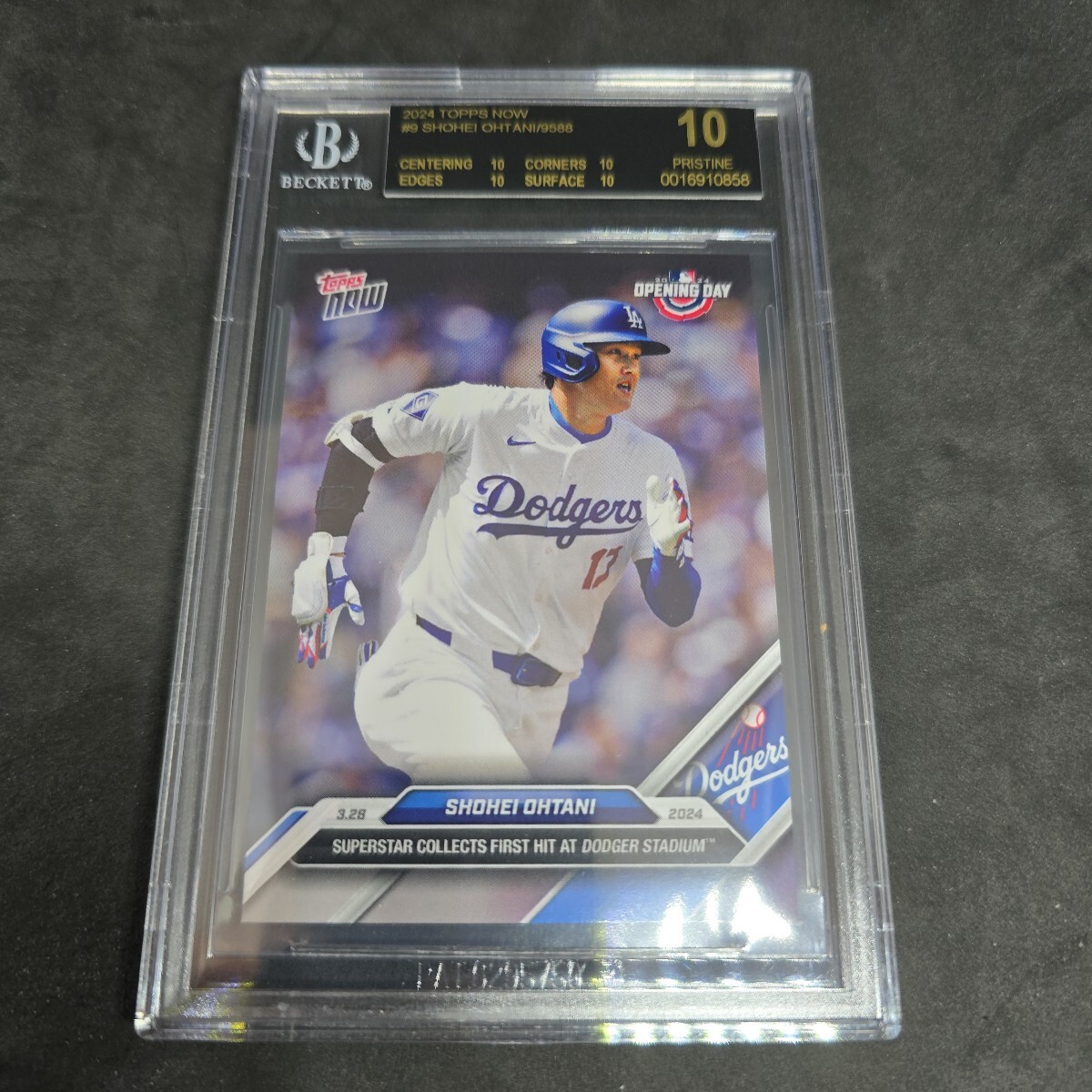 Topps now #9 大谷翔平 shohei ohtani BGS 10