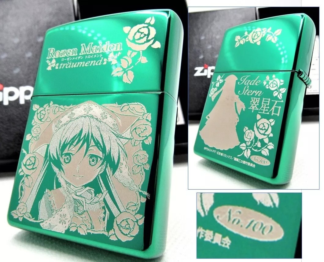 Bibian 比比昂- ローゼンメイデン翠星石No.100 限定zippo ジッポ Bibian 比比昂- ローゼンメイデン翠星石No.100 限定zippo ジッポ