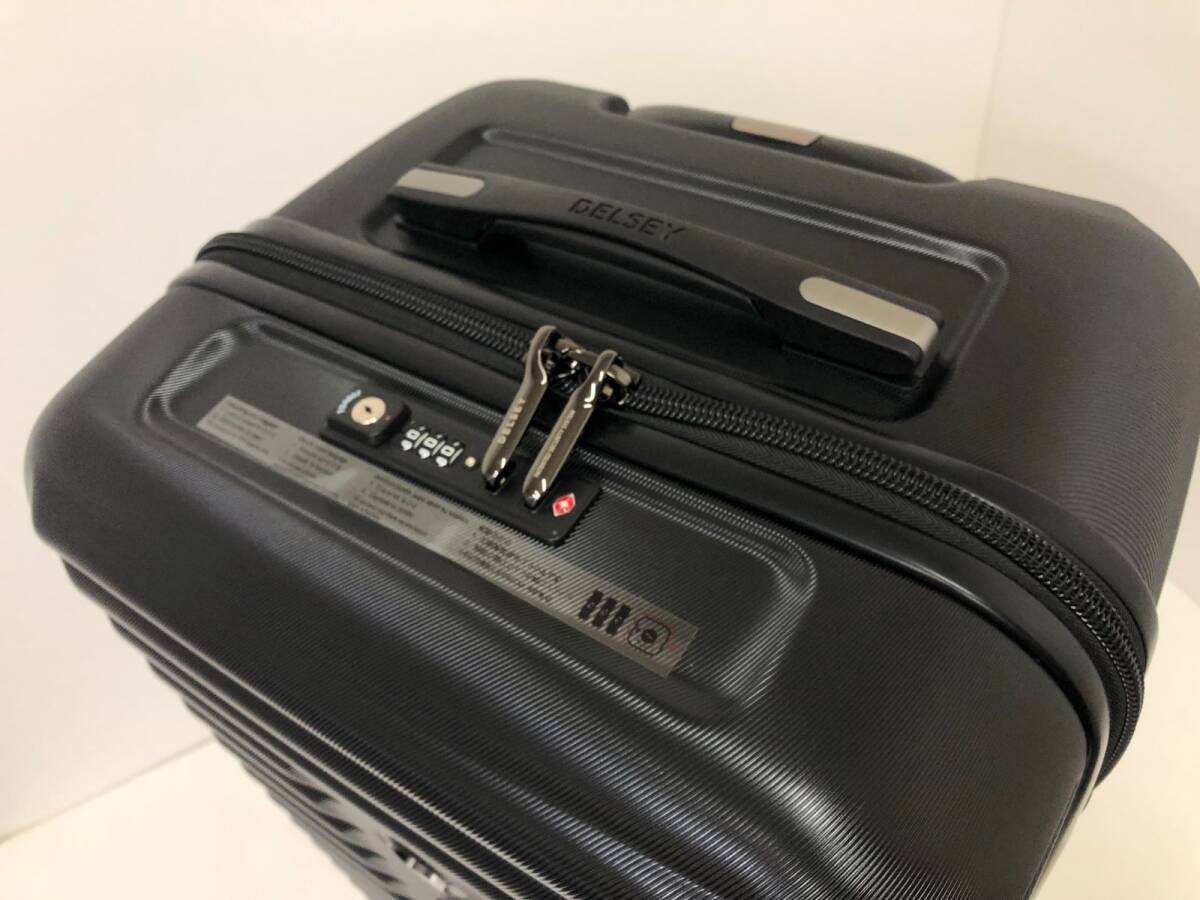 展示品 DELSEY デルセー スーツケース 2個セット ブラック 約83L 展示品 DELSEY デルセー スーツケース 2個セット ブラック 約83L