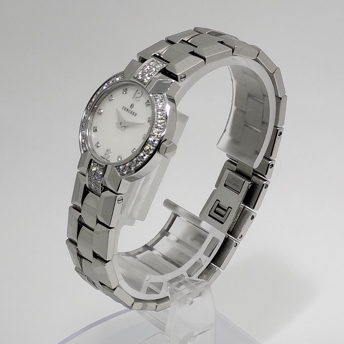 美品】CONCORDコンコルド エスシール14 G4 1843 ダイヤベゼル 美品】CONCORDコンコルド エスシール14 G4 1843 ダイヤベゼル