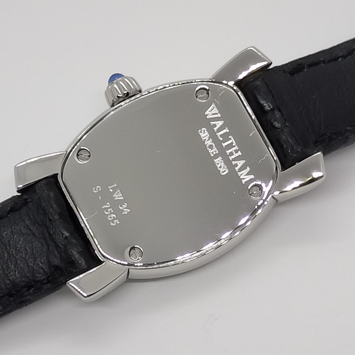 美品】WALTHAM ウォルサム レディ-ウォルサム LW34 ダイヤベゼル