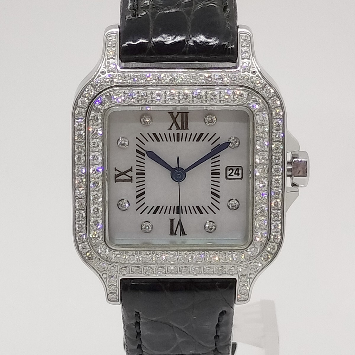 美品】LunageルナージュAD-036 Diamond1 00ctレディース腕時計 美品】LunageルナージュAD-036 Diamond1 00ctレディース腕時計