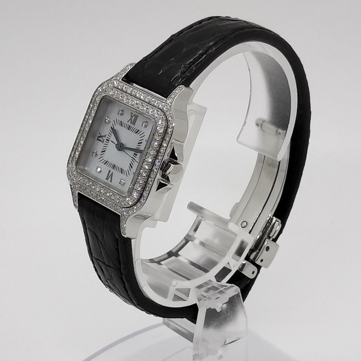 美品】LunageルナージュAD-036 Diamond1 00ctレディース腕時計 美品】LunageルナージュAD-036 Diamond1 00ctレディース腕時計