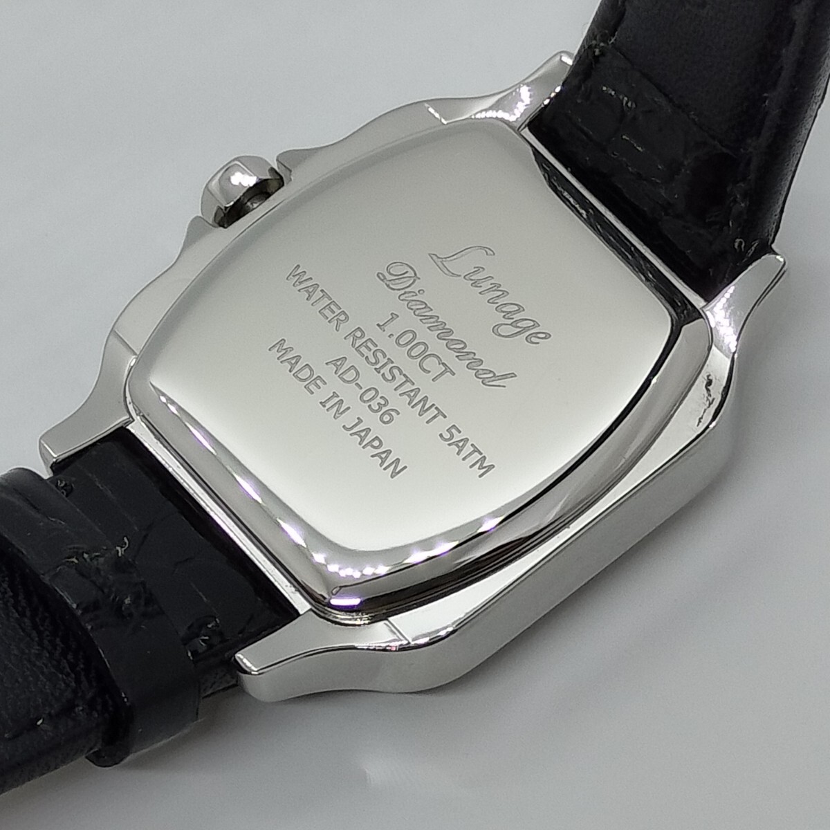美品】LunageルナージュAD-036 Diamond1 00ctレディース腕時計 美品】LunageルナージュAD-036 Diamond1 00ctレディース腕時計