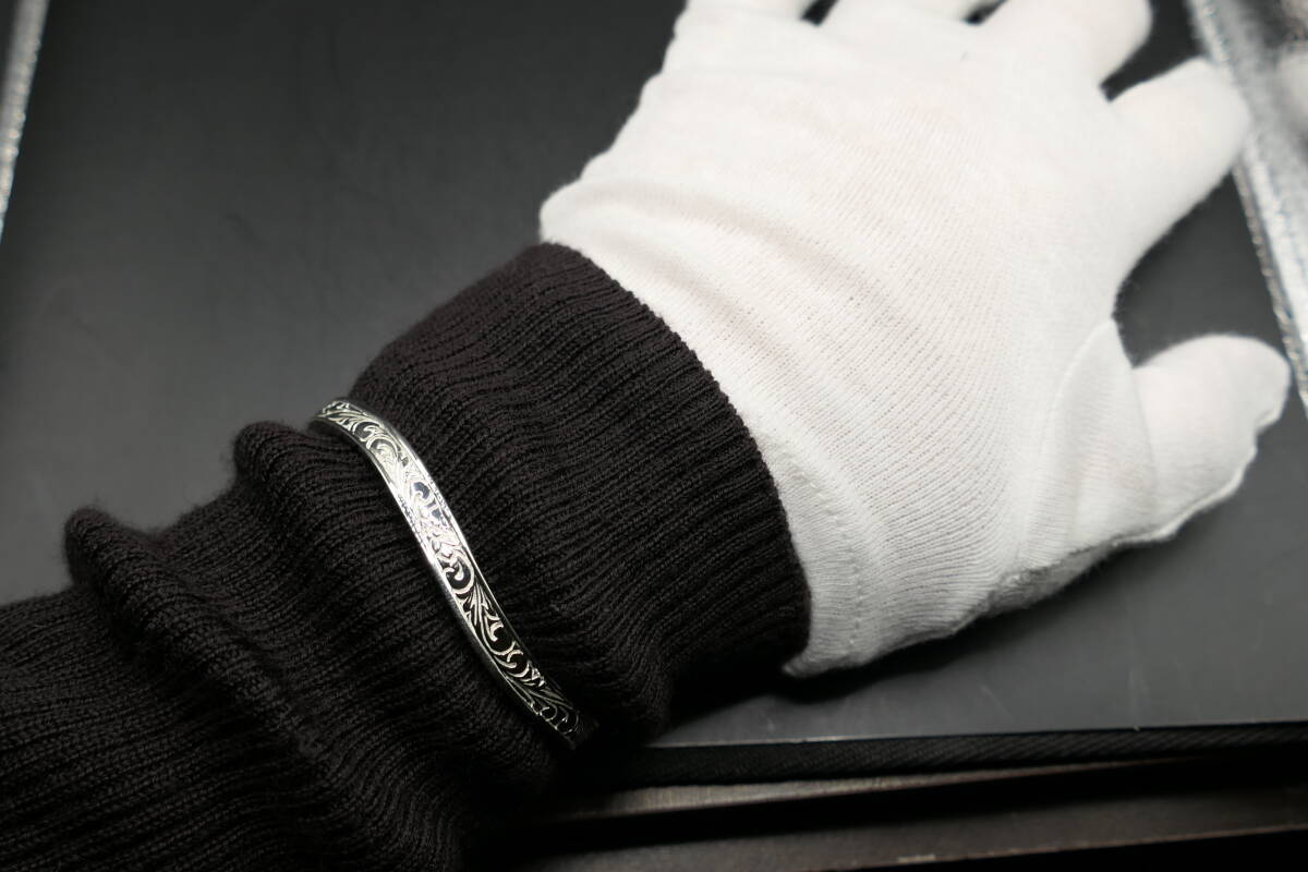 新品 ライオンハート ウェーブ プルメリア バングル LION HEART_画像1