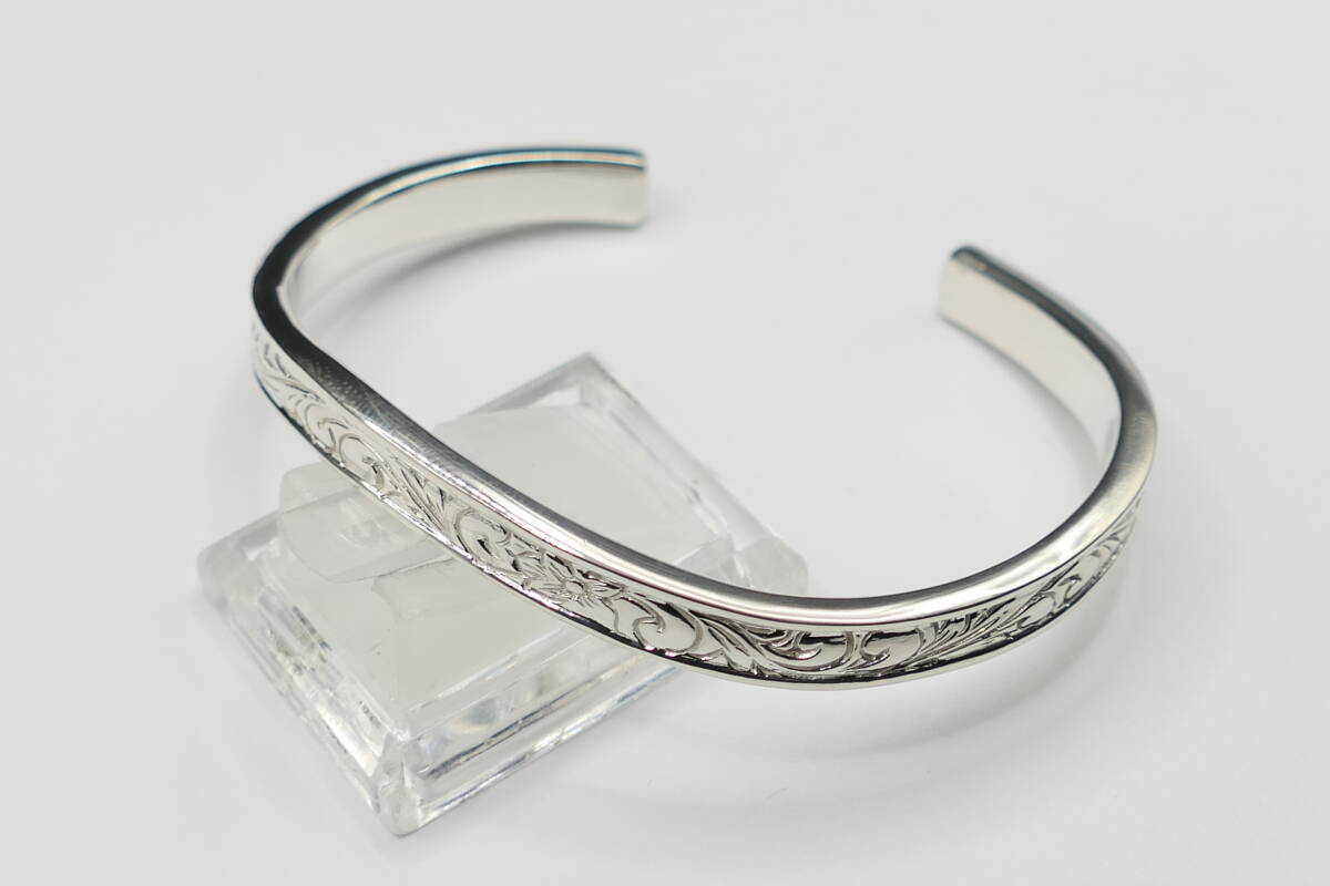 新品 ライオンハート ウェーブ プルメリア バングル LION HEART_画像3