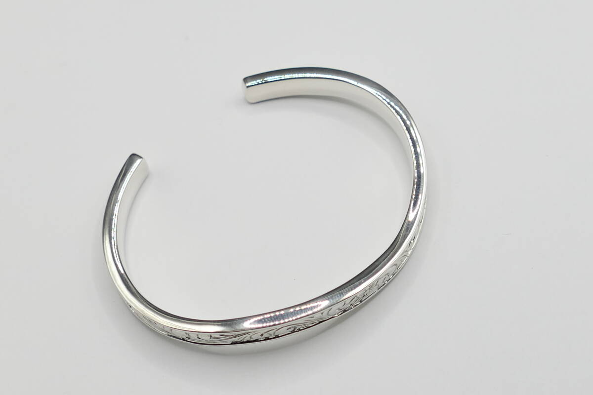 新品 ライオンハート ウェーブ プルメリア バングル LION HEART_画像5