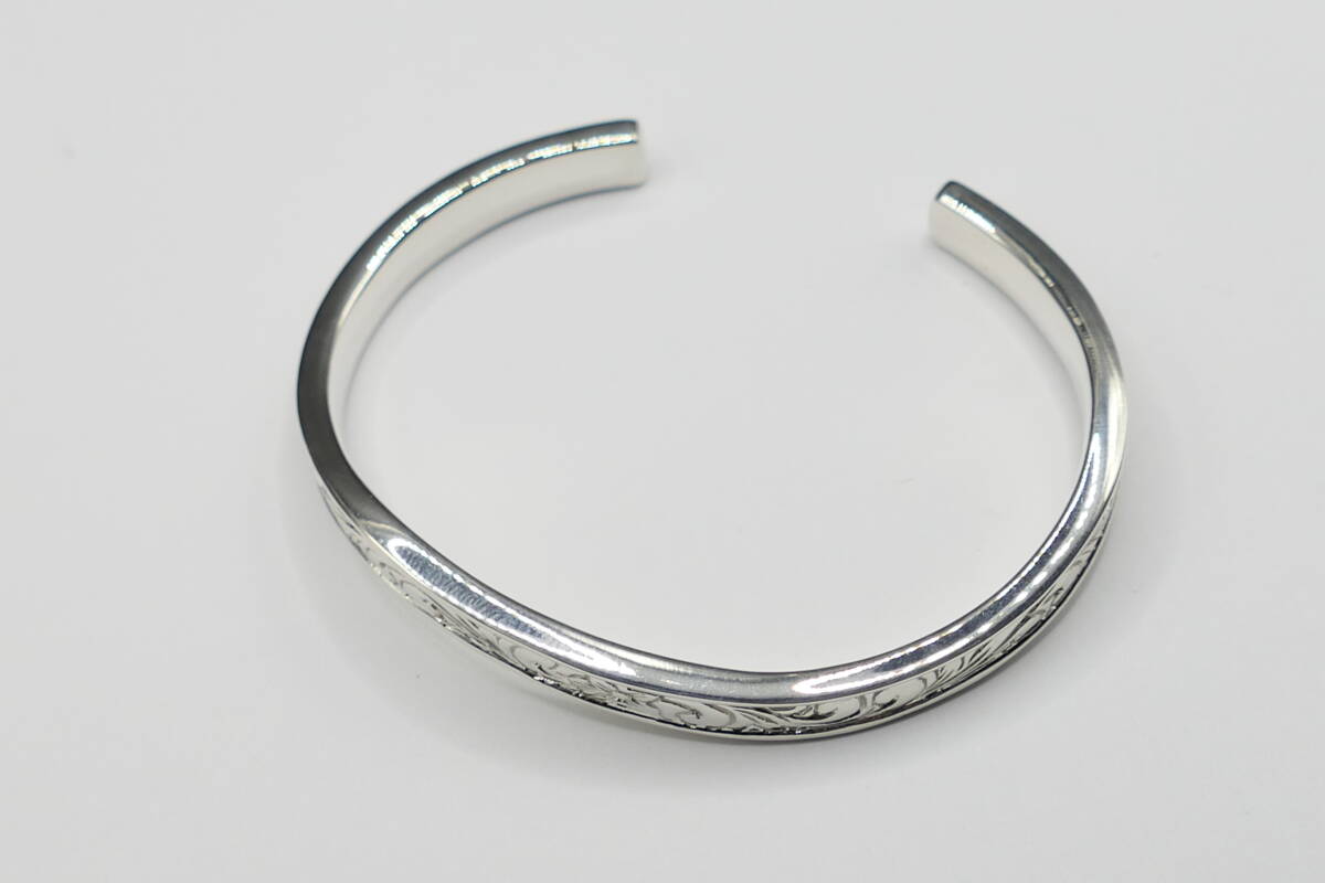 新品 ライオンハート ウェーブ プルメリア バングル LION HEART_画像6