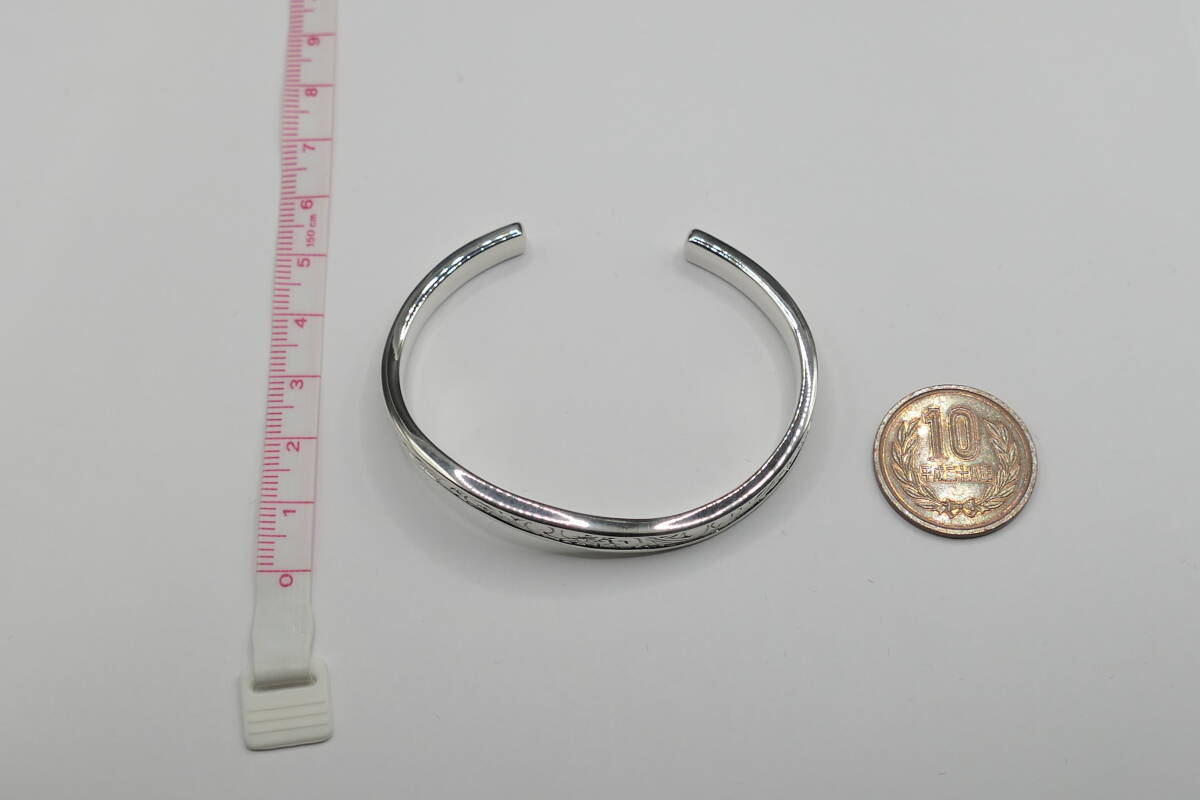 新品 ライオンハート ウェーブ プルメリア バングル LION HEART_画像9