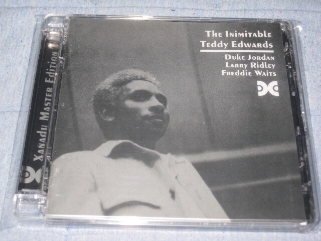 Teddy Edwards – The Inimitable Teddy Edwards, 2016 Elemental Music – 906087 Xanadu Master Edition Teddy Edwards – The Inimitable Teddy Edwards, 2016 Elemental Music – 906087 Xanadu Master Edition