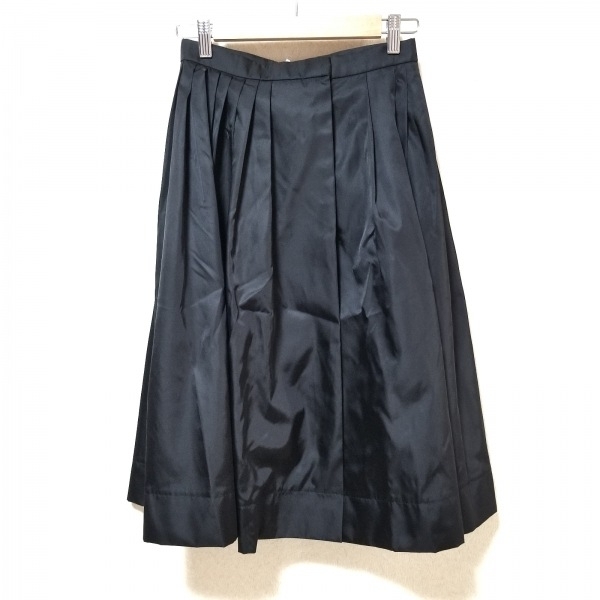 プラダ PRADA 巻きスカート サイズ36 S - 黒 レディース ロング ボトムス