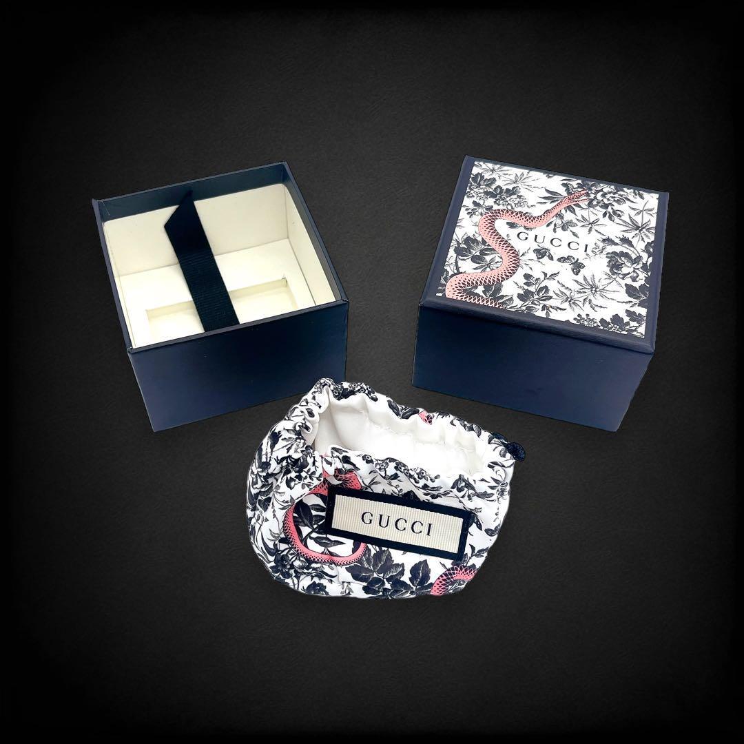 美品 グッチ×アディダス シルバー925 コラボ ワイドリング 16号 美品 グッチ×アディダス シルバー925 コラボ ワイドリング 16号