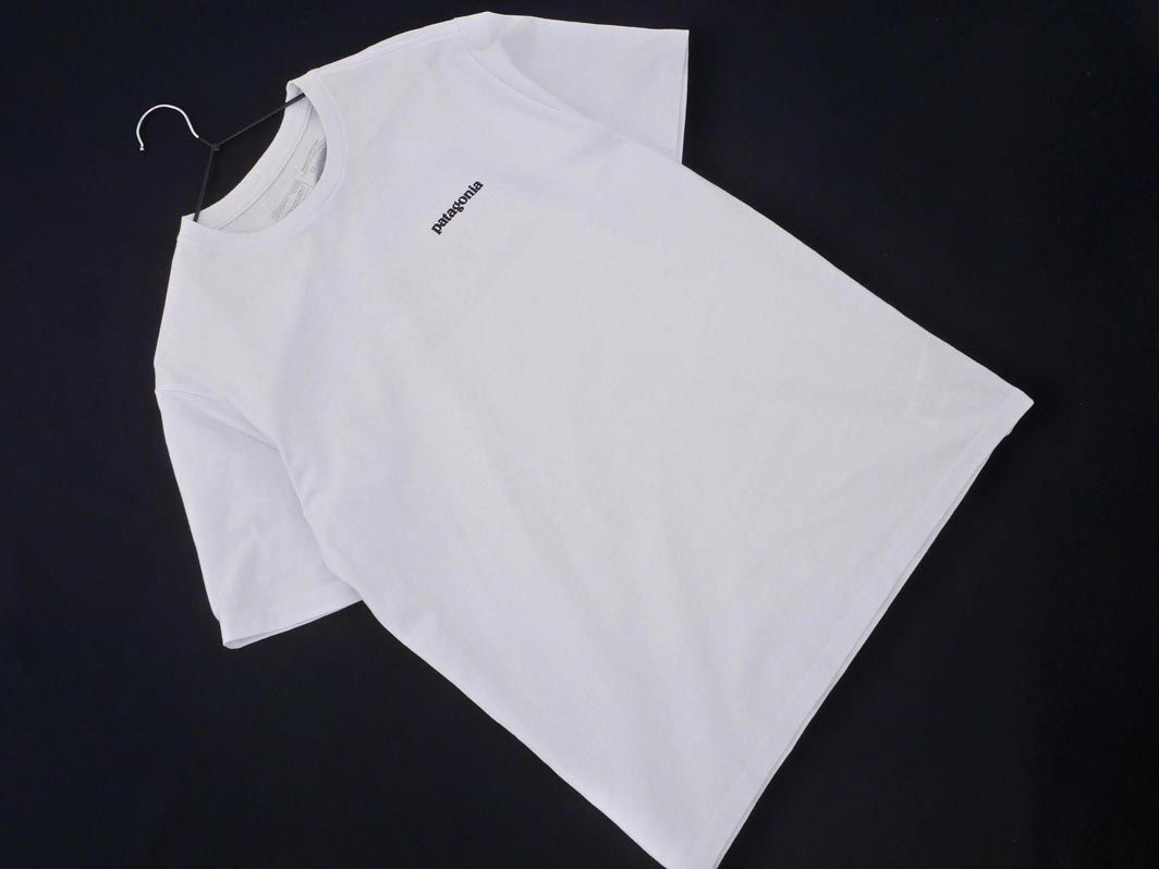 Patagonia パタゴニア プリント Tシャツ sizeS/オフホワイト ■◆ ☆ ehc7 メンズ