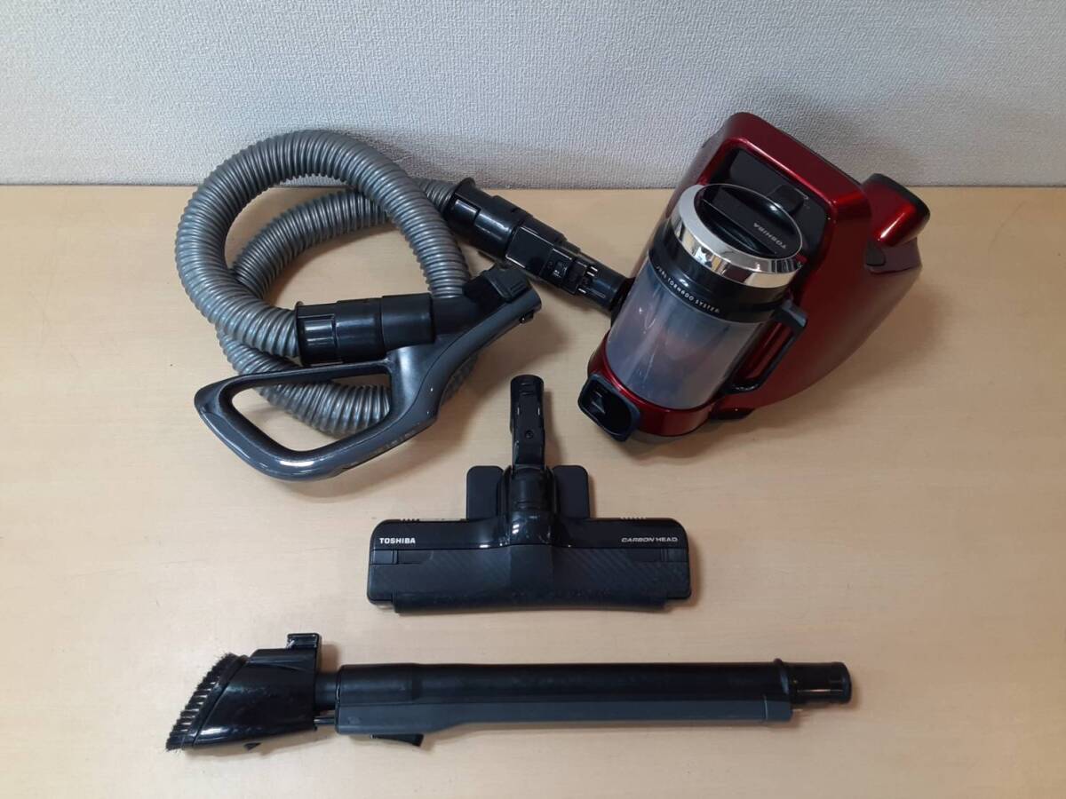 し1 VC-C7 R TOSHIBA 東芝 サイクロン式掃除機 2019年製 清掃 し1 VC-C7 R TOSHIBA 東芝 サイクロン式掃除機 2019年製 清掃