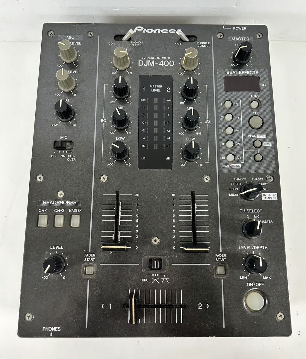 【ジャンク】Pioneer DJM-400 DJミキサー パイオニア Yahoo!オークション - Pioneer DJM-400 DJミキサー パイオニア