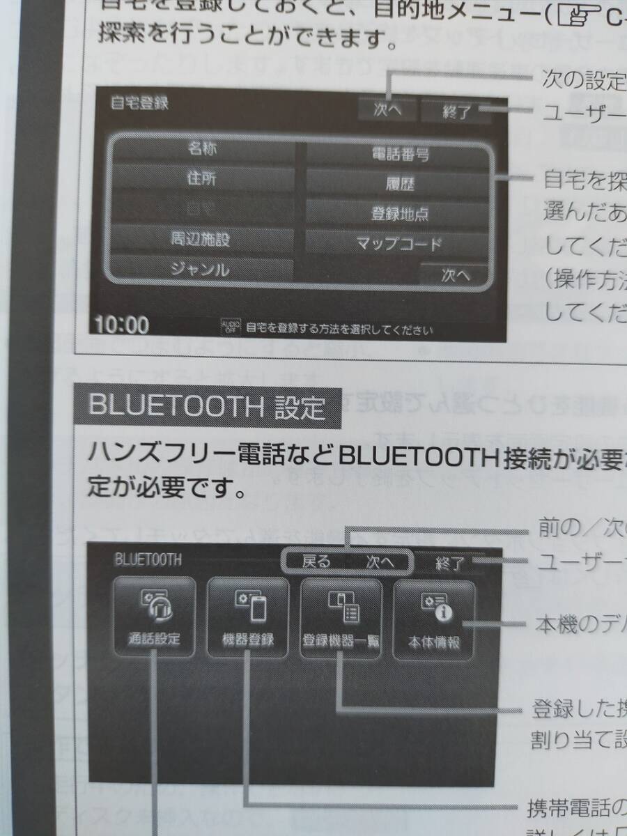 ホンダ Gathers ギャザズ　ギャザーズ　取扱説明書 　VXM-215VFEi VXM-215Ci　 取説　インターナビ　【即決】③