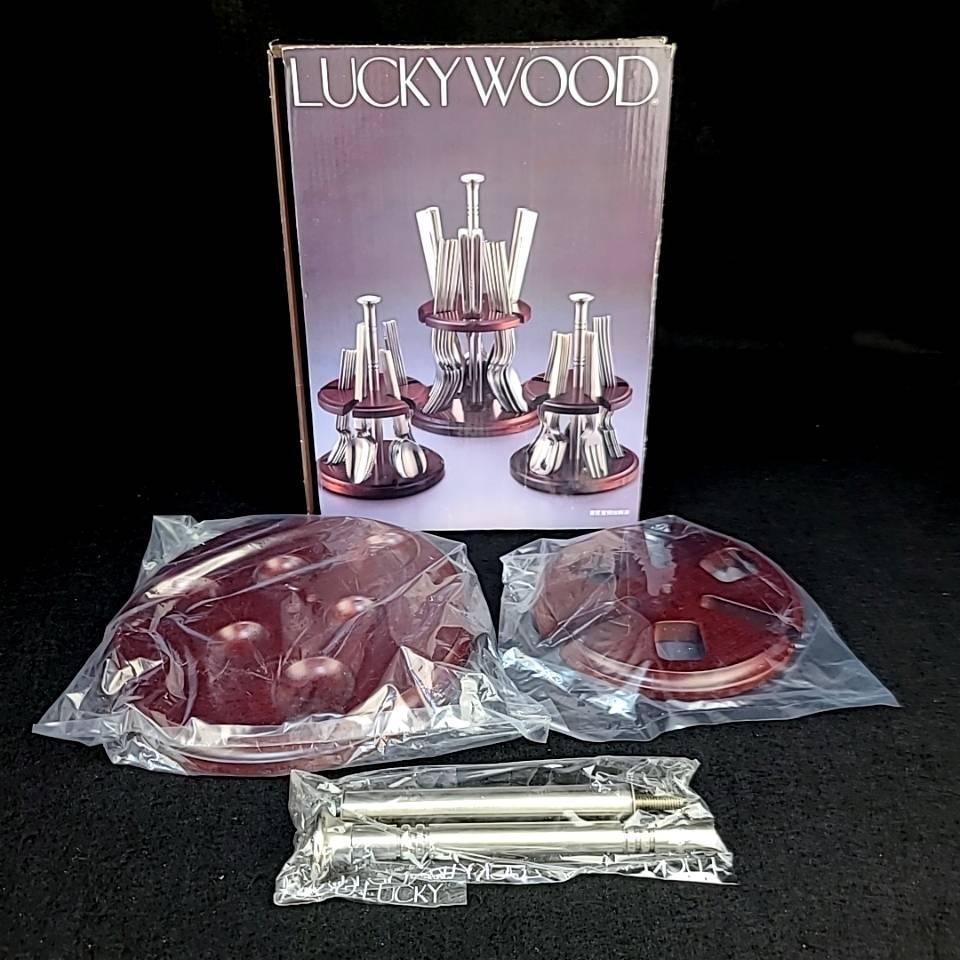 〇未使用〇 ラッキーウッド LUCKY WOOD ロマンス カトラリー 〇未使用〇 ラッキーウッド LUCKY WOOD ロマンス カトラリー