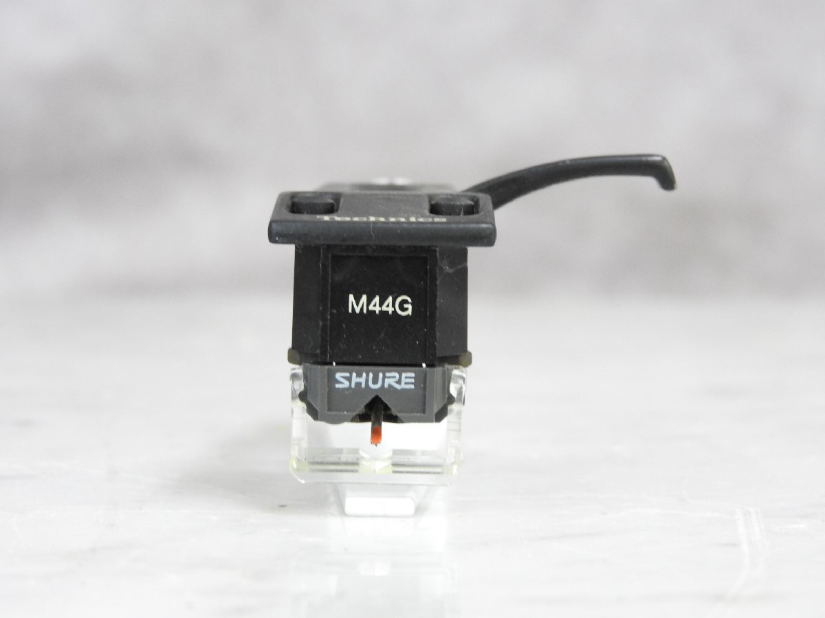 □TG0808 ☆ SHURE シュアー カートリッジ/M44G + ヘッドシェル □TG0808 ☆ SHURE シュアー カートリッジ/M44G + ヘッドシェル
