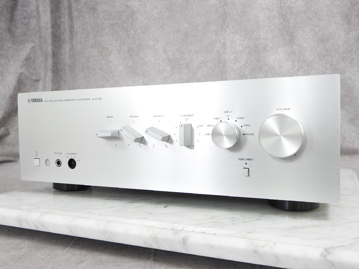 ■TG0815 ☆ YAMAHA ヤマハ A-S300 プリメインアンプ　☆中古☆