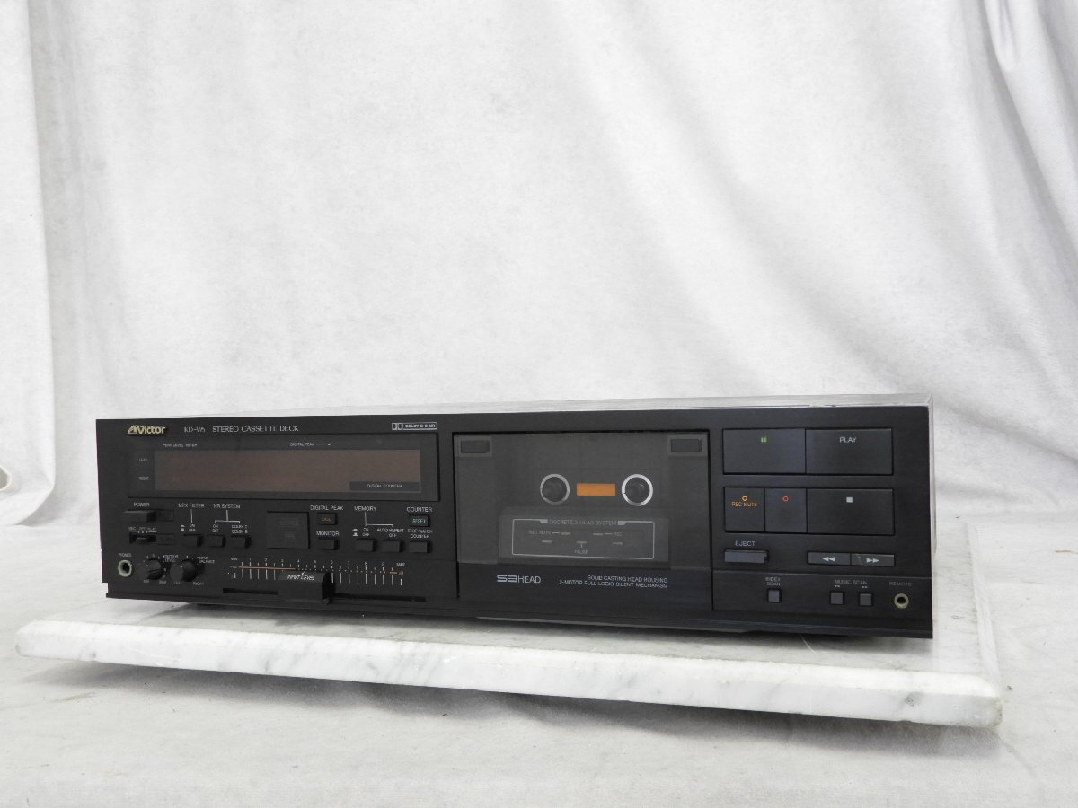■TG0822 ☆ Victor ビクター KD-V6 カセットデッキ ☆中古☆