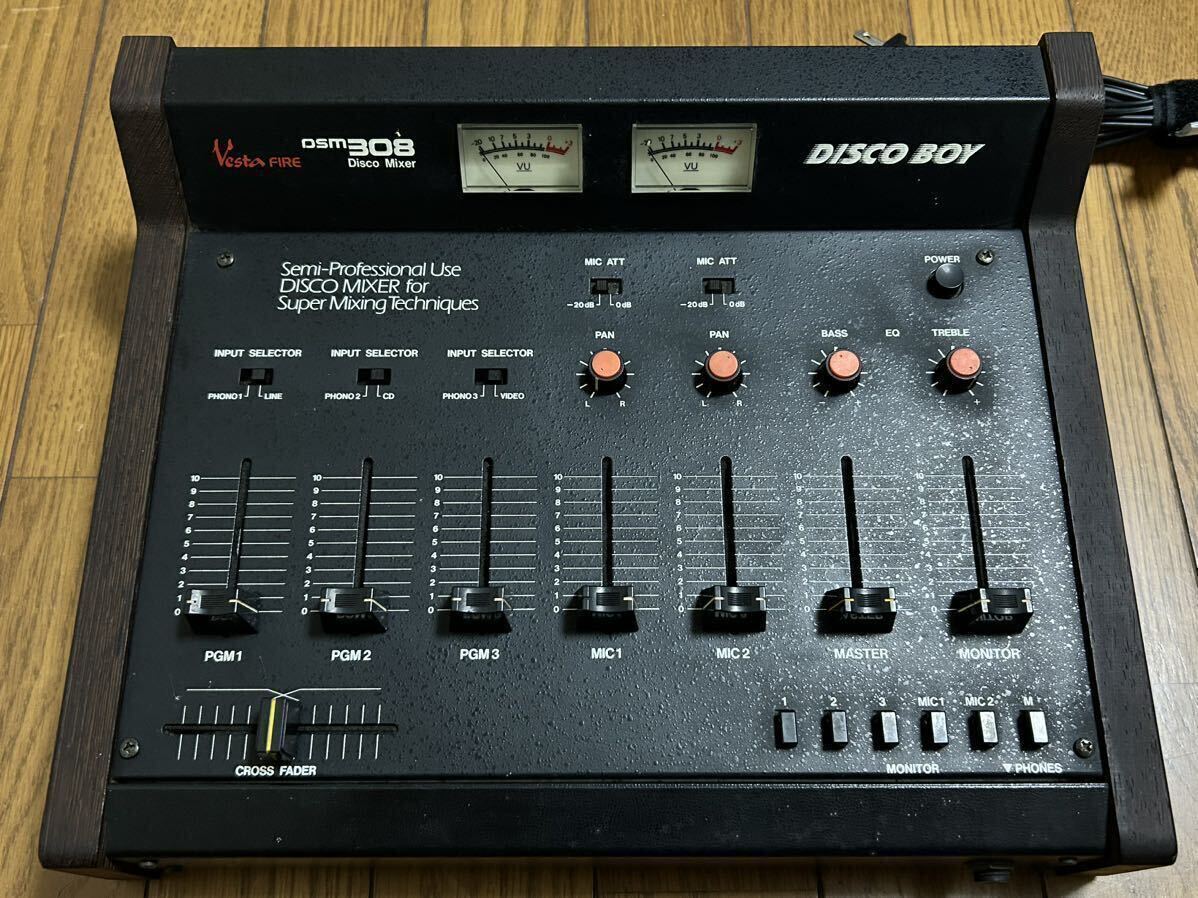 Yahoo!オークション - Vesta FIRE DSM308 Disco Mixer Disco boy Yahoo!オークション - Vesta FIRE DSM308 Disco Mixer Disco boy