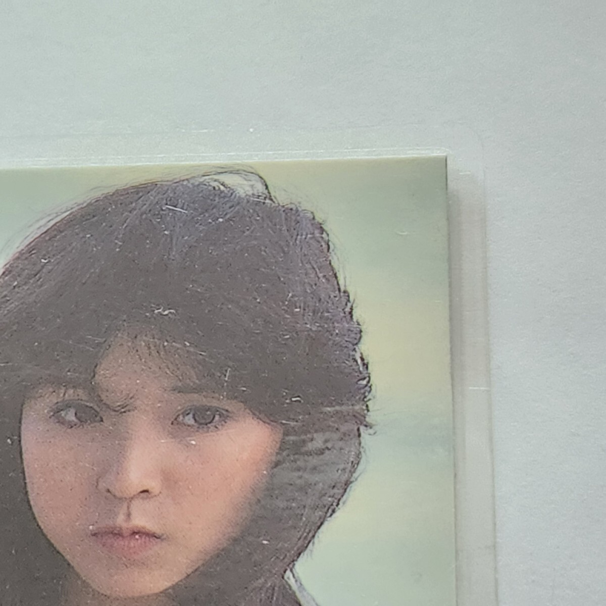 大人気 川島なお美 ラミネートカード 女優(yōu) 白のワンピース 80年代 昭和 スリーアッププロモーション PHOTO by 野村誠(chéng)一 No.3