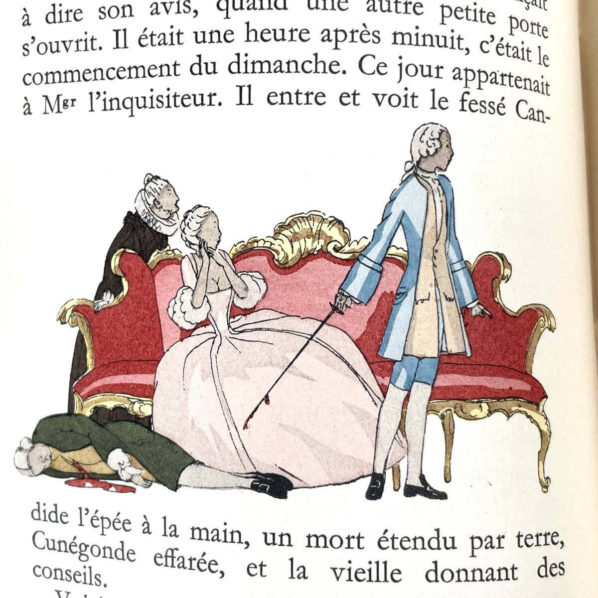 ☆希少☆美品 カンディード CANDIDE 1937年 A.E.マルティ 挿絵 ☆希少☆美品 カンディード CANDIDE 1937年 A.E.マルティ 挿絵