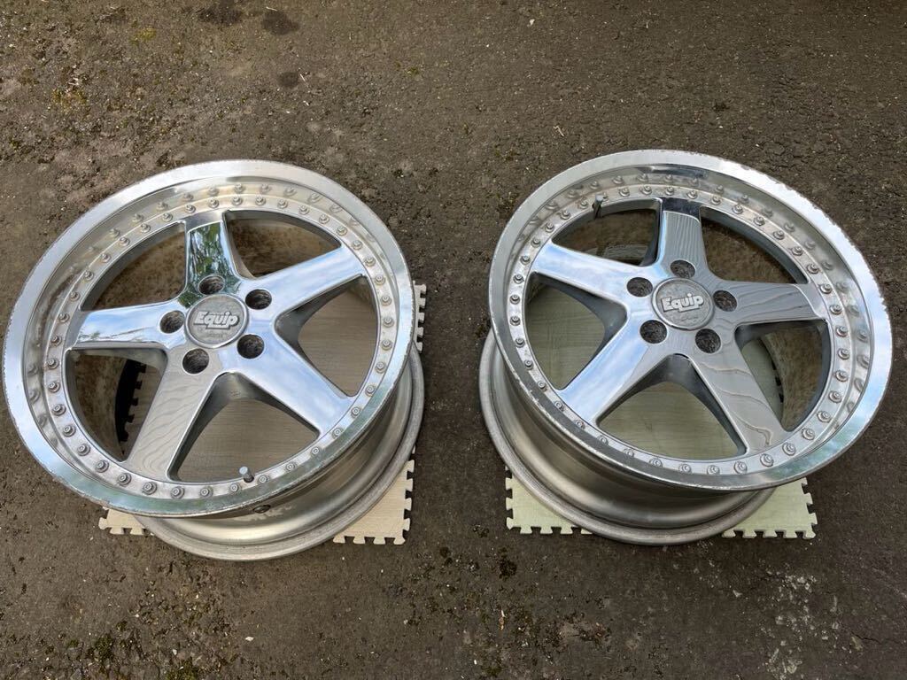 WORK ワーク　Equip エクイップ　18インチ 18×9.5j+37 114.3-5H 2本