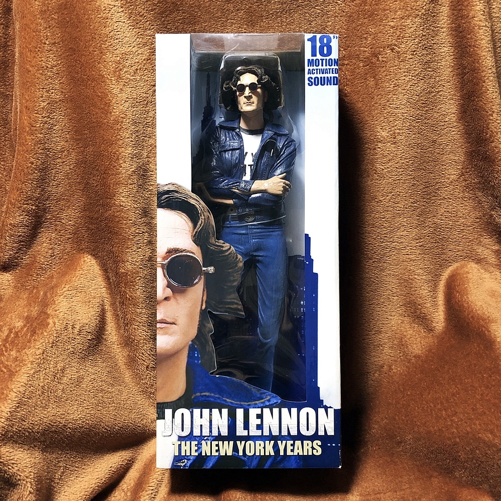 【未開封良品】 NECA ジョン・レノン 18インチ トーキング・アクション・フィギュア JOHN LENNON THE NEW YORK YEARS