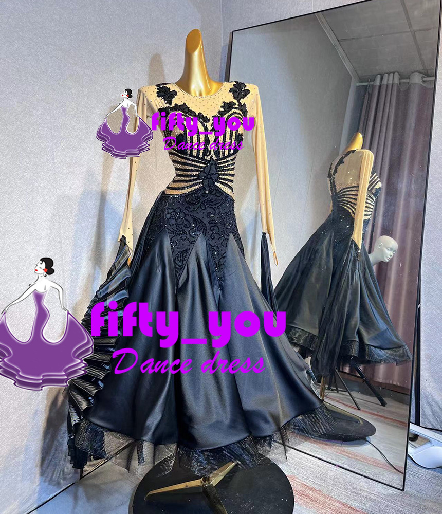 人気満点 新品fifty_youオリジナルデザイン あたりまえ レディース社交 社交ダンス