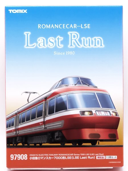 1円～★質流れ★TOMIX 限定品 小田急ロマンスカー 7000形LSE (LSE Last Run) 11両セット 走行・点灯確認済み 鉄道模型 Nゲージ トミックス
