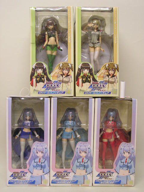 ■バンプレスト ガンダム0083 両雄激突 ＤＸガールズフィギュア キャサリン・ブリッツェン/レイコ・ホリンジャー/アクシア 3種 吉崎観音
