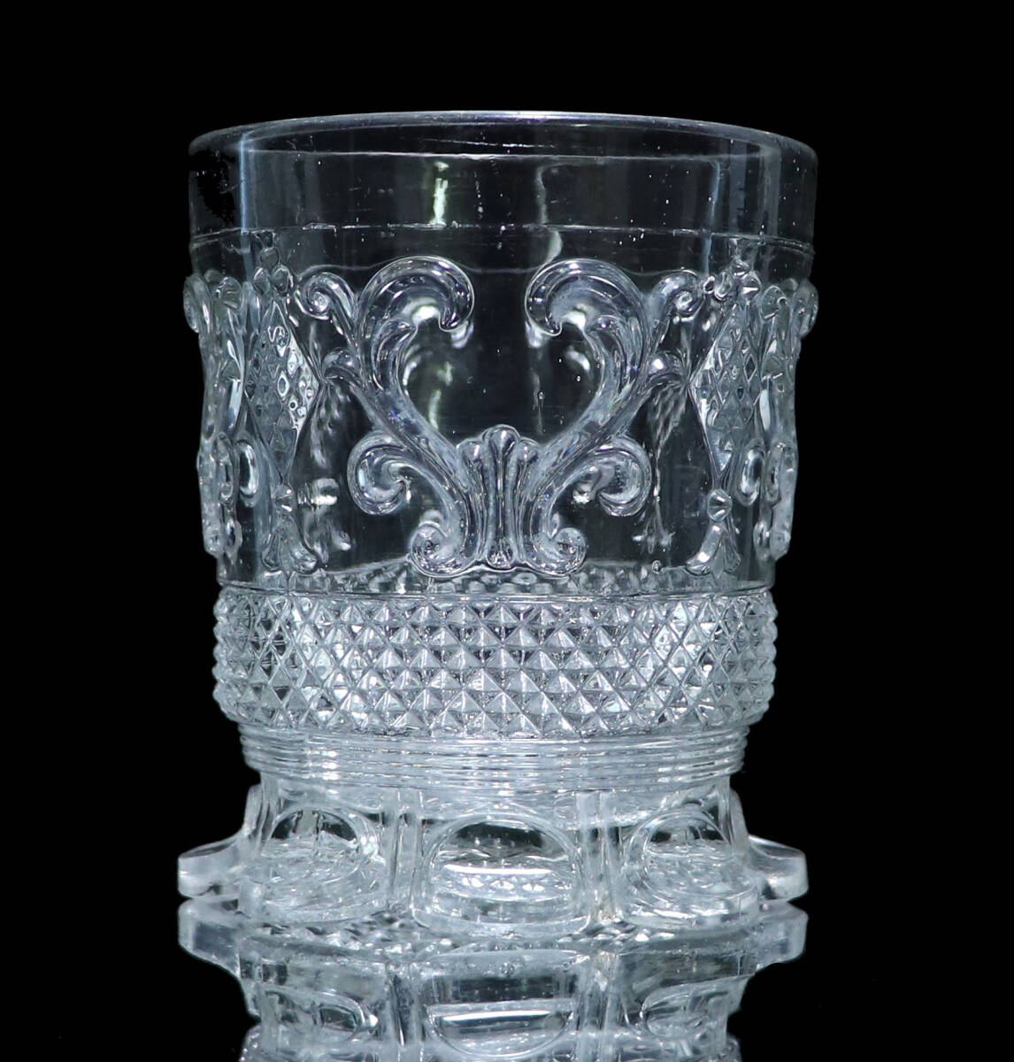 オールド・バカラ (BACCARAT) 1840年 博物館級 ロックグラス 斜 オールド・バカラ (BACCARAT) 1840年 博物館級 ロックグラス 斜