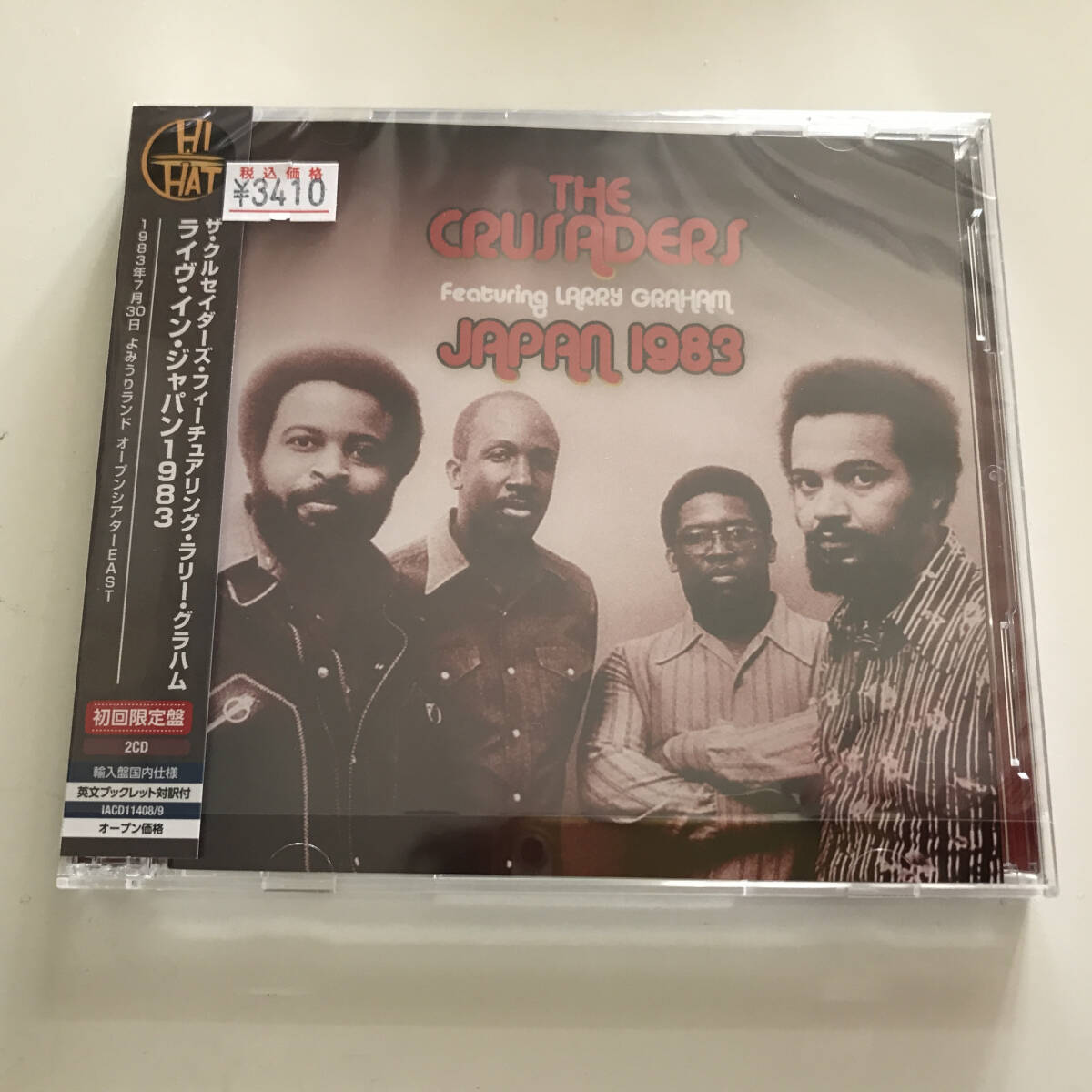 DAVID 4/9 セットリストCD 中古CD 2枚組 クルセイダーズ The Crusaders Japan 1983