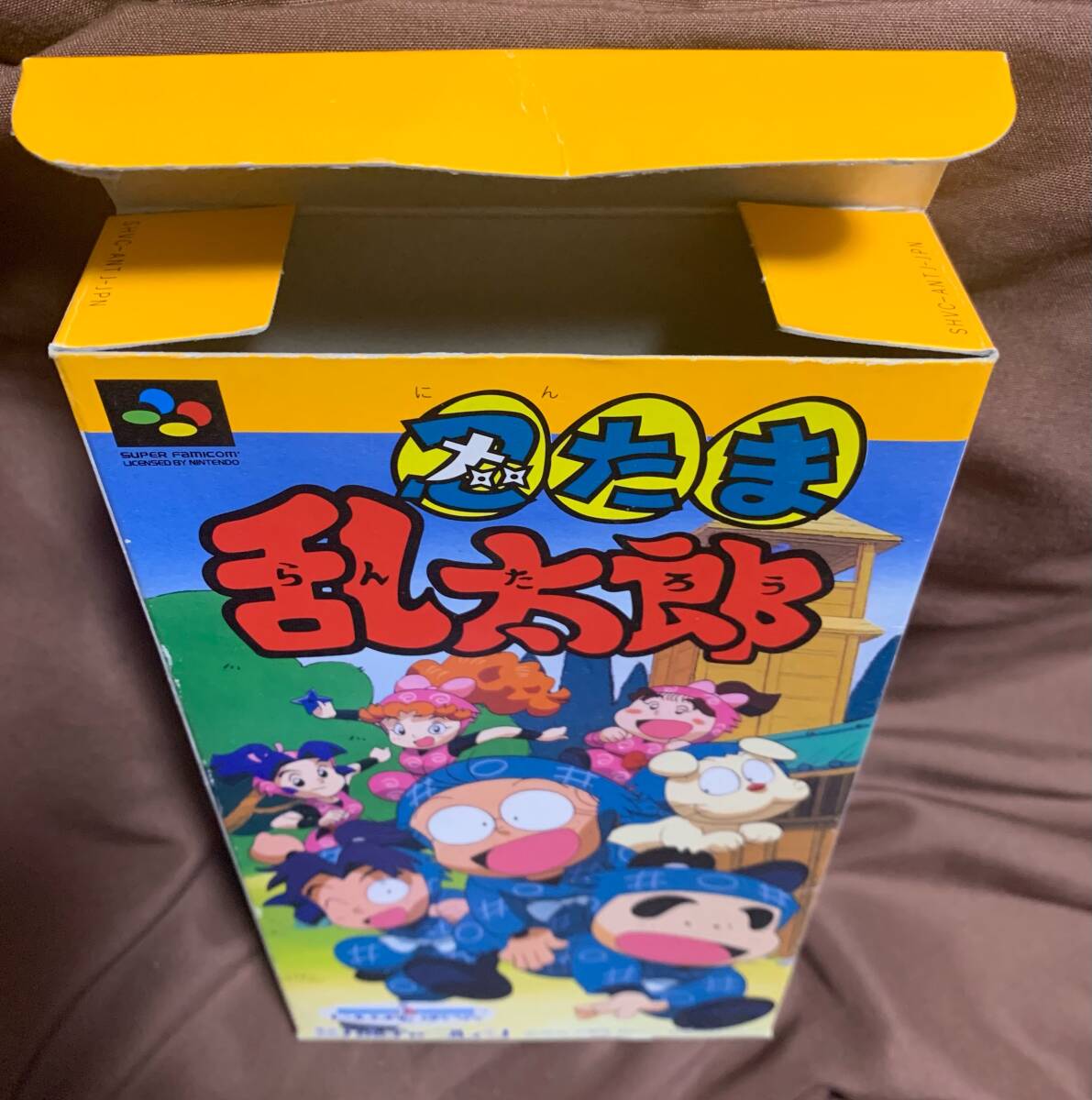  Super Famicom Nintama Rantaro наружная коробка пустой коробка коробка только 