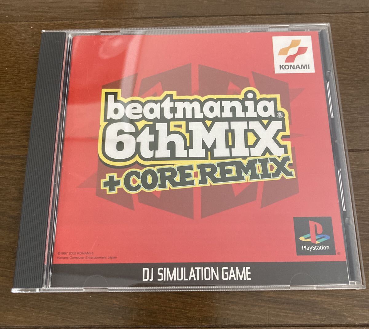 帯付きPS ビートマニア 6TH MIX+ CORE REMIX プレステ コナミ beatmaniaプレイステーション