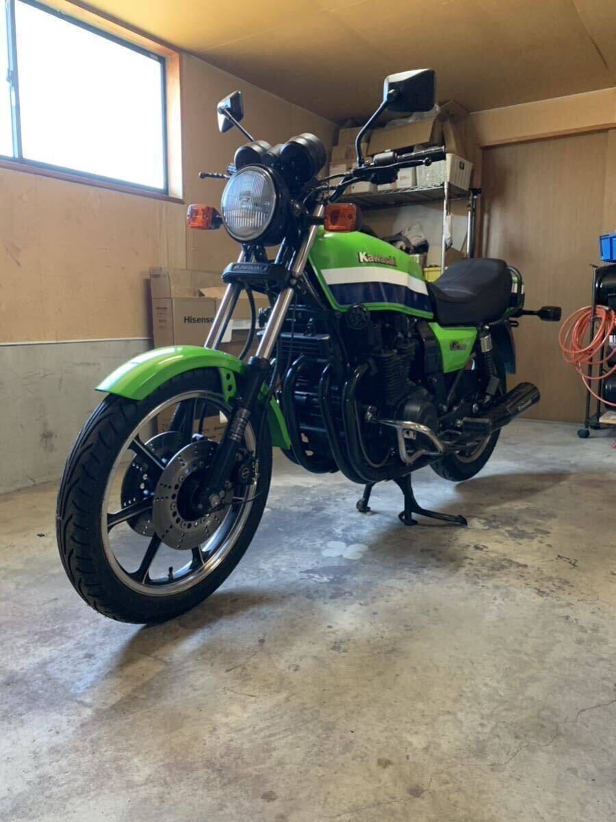 カワサキZ1100GP（ B1） Z1000J仕様　カラーリングはZ1000Rのローソンカラー　足回りレストア済み　絶好調　綺麗　書類付き　動画あり　　