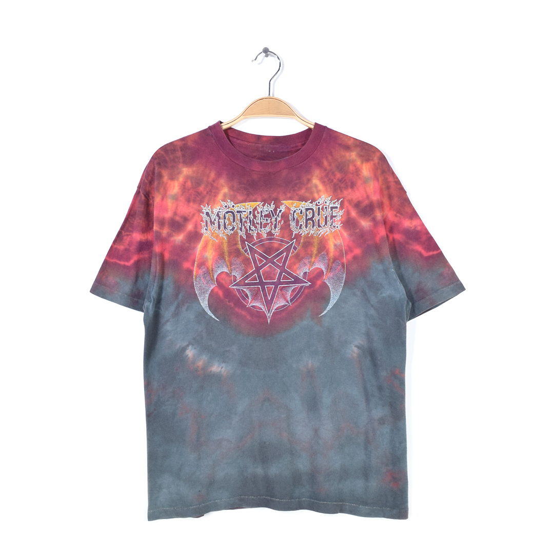80s モトリークルー ペンタグラム タイダイ ヴィンテージTシャツ