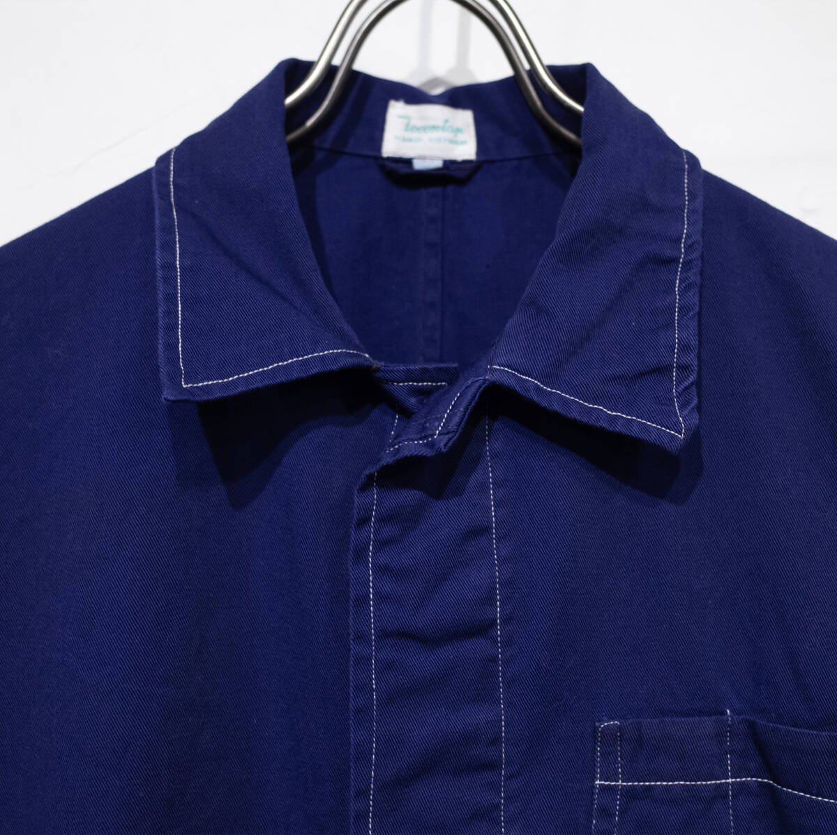 48(M位) / 80s Unknown Euro Work Jacket フレンチベトナム 48(M位) / 80s Unknown Euro Work Jacket フレンチベトナム