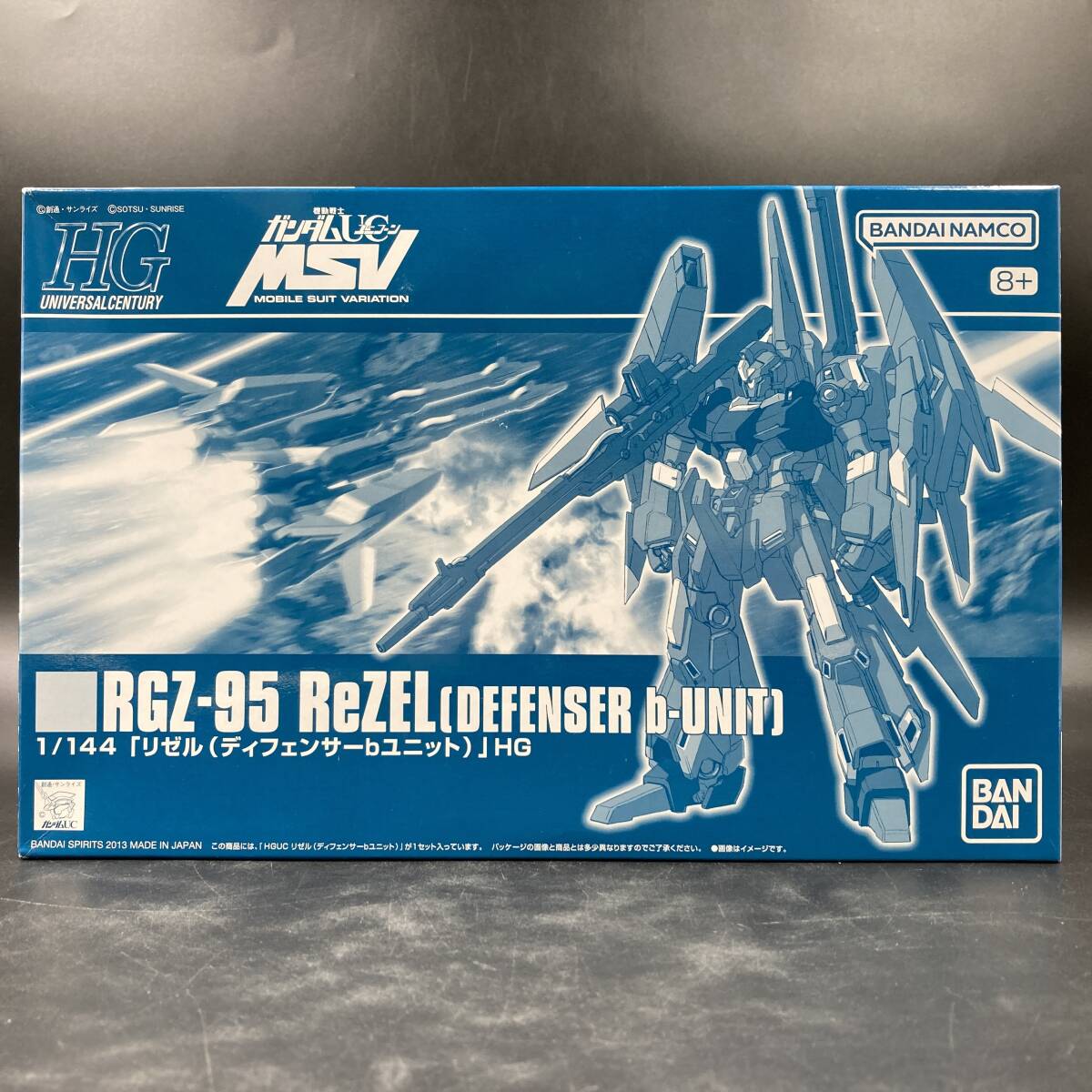 SUS2018 未組立 バンダイ HG 1/144 リゼル ディフェンサーｂユニット ガンプラ