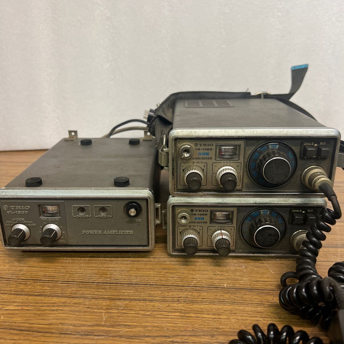 TRIO TR-1300 & VL-1300 ジャンク扱い 動作未確認 TRIO TR-1300 & VL-1300 動作未確認 ジャンク|トランシーバー