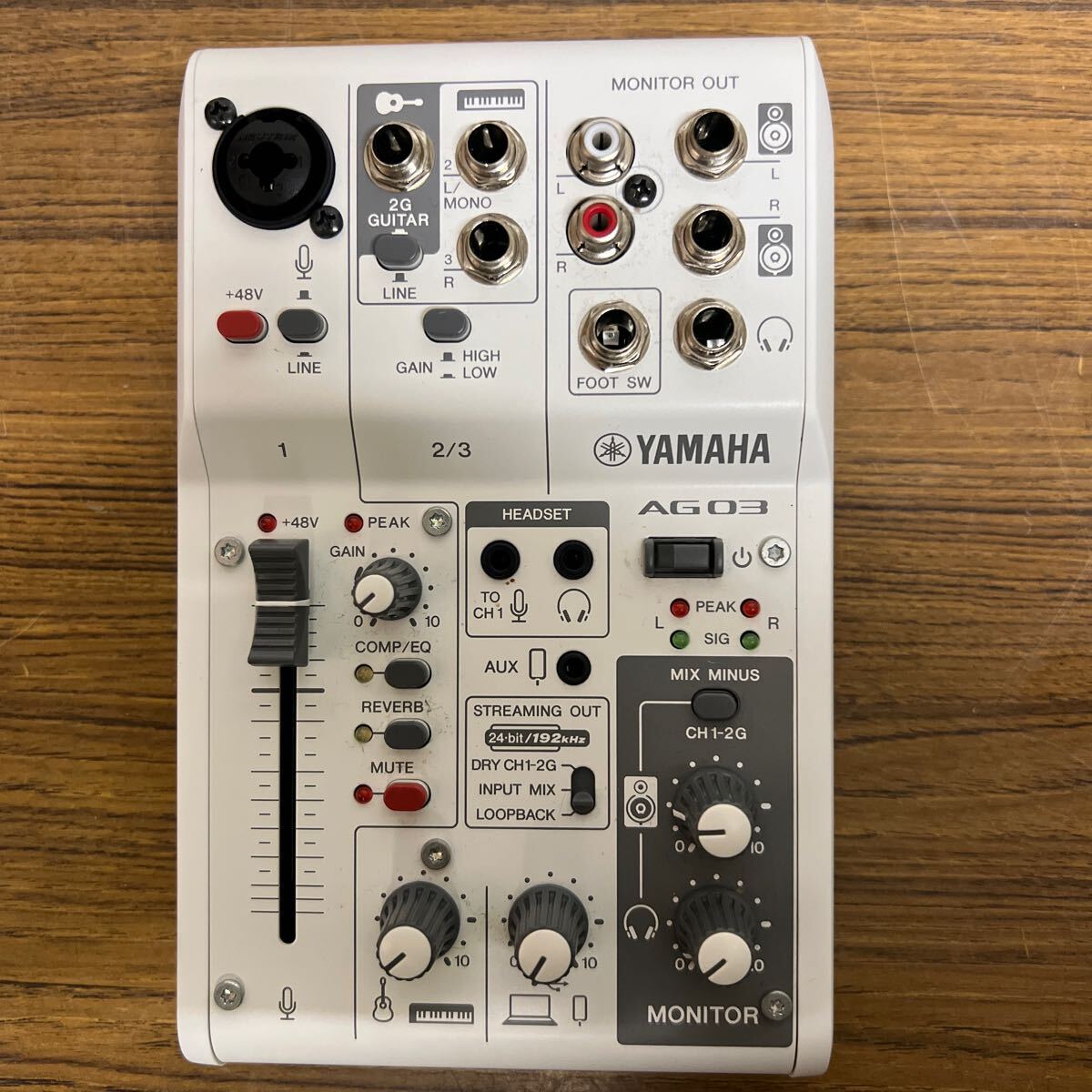 中古品】YAMAHA ( ヤマハ ) AG03 旧製品|ホビー・楽器・アート 中古品】YAMAHA ( ヤマハ ) AG03 旧製品|ホビー・楽器・アート