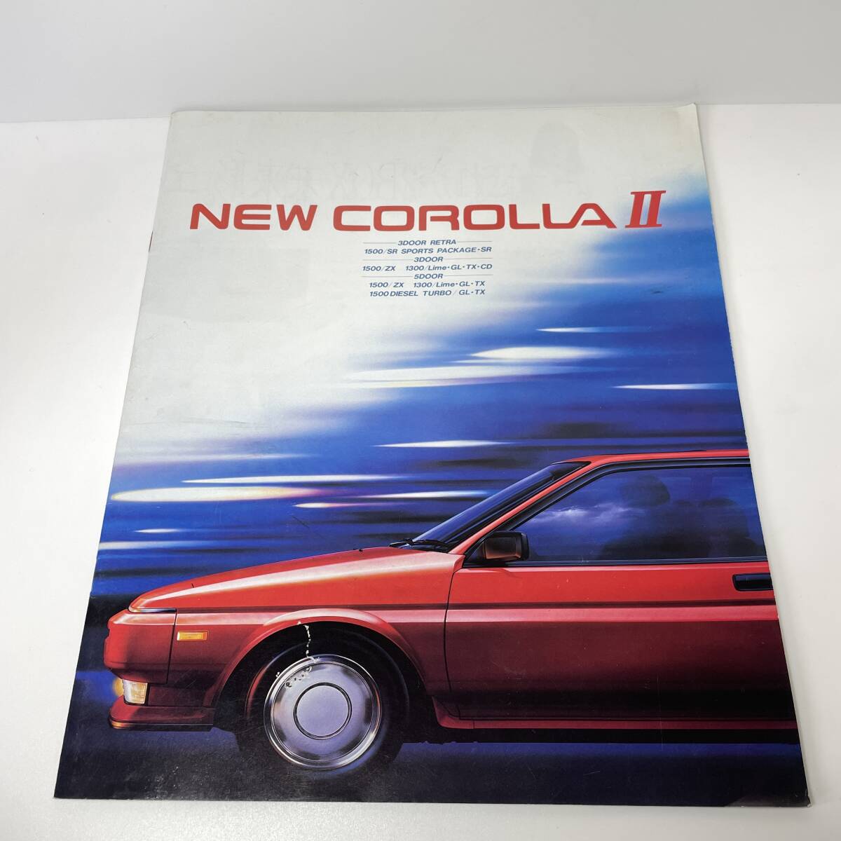NEW COROLLAⅡ カタログ 新車価格表 チラシ 4点まとめ 新型 NEW COROLLAⅡ カタログ 新車価格表 チラシ 4点まとめ 新型